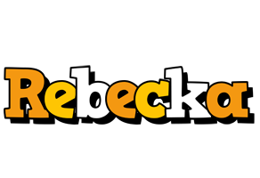 Rebecka cartoon logo