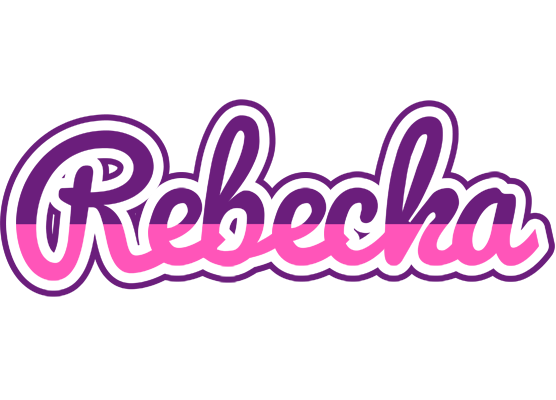 Rebecka cheerful logo