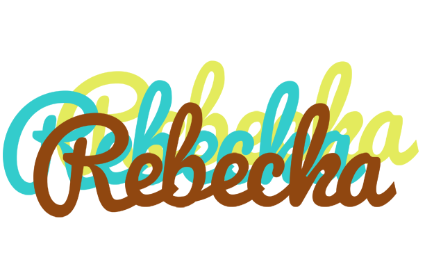 Rebecka cupcake logo