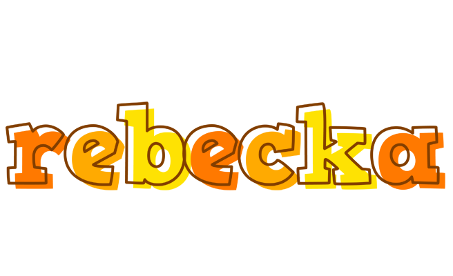 Rebecka desert logo