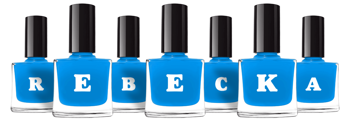 Rebecka glossy logo