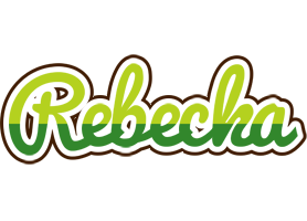 Rebecka golfing logo