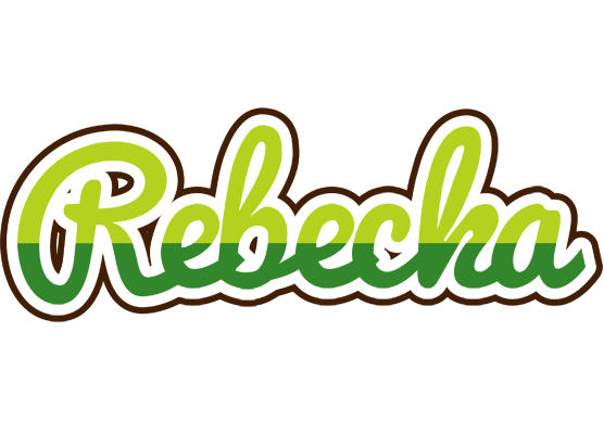 Rebecka golfing logo