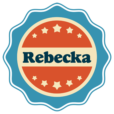 Rebecka labels logo