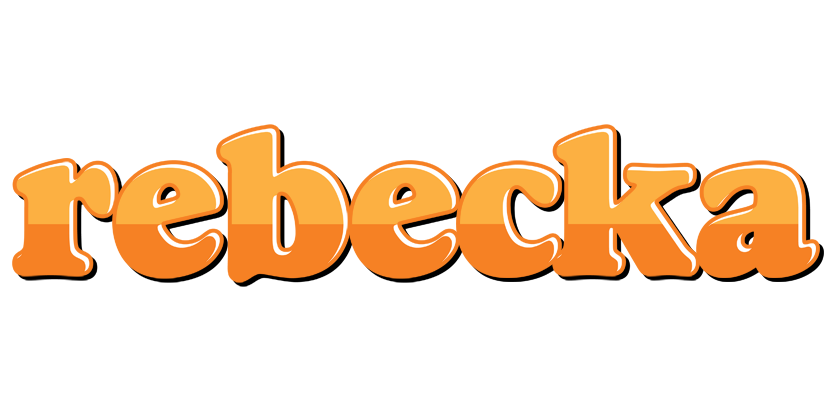 Rebecka orange logo