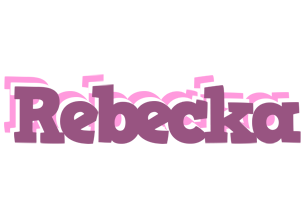 Rebecka relaxing logo