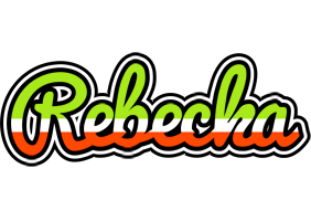 Rebecka superfun logo