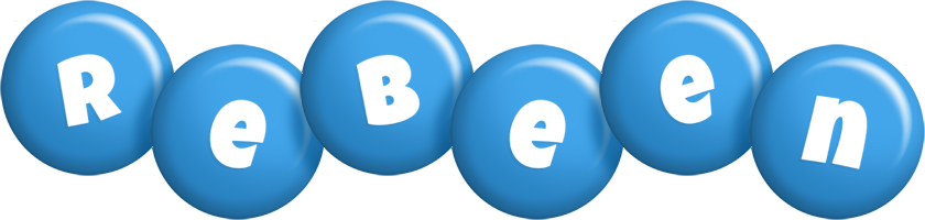 Rebeen candy-blue logo