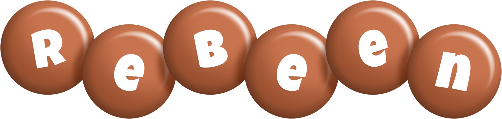 Rebeen candy-brown logo