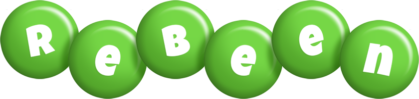 Rebeen candy-green logo