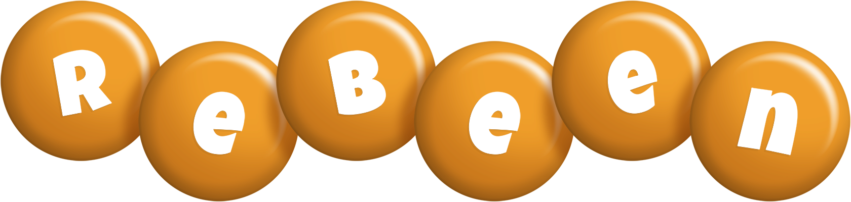 Rebeen candy-orange logo