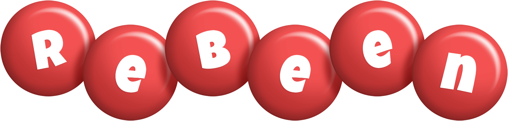 Rebeen candy-red logo