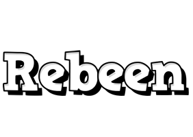 Rebeen snowing logo