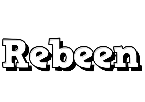 Rebeen snowing logo