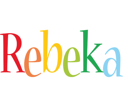 Rebeka birthday logo