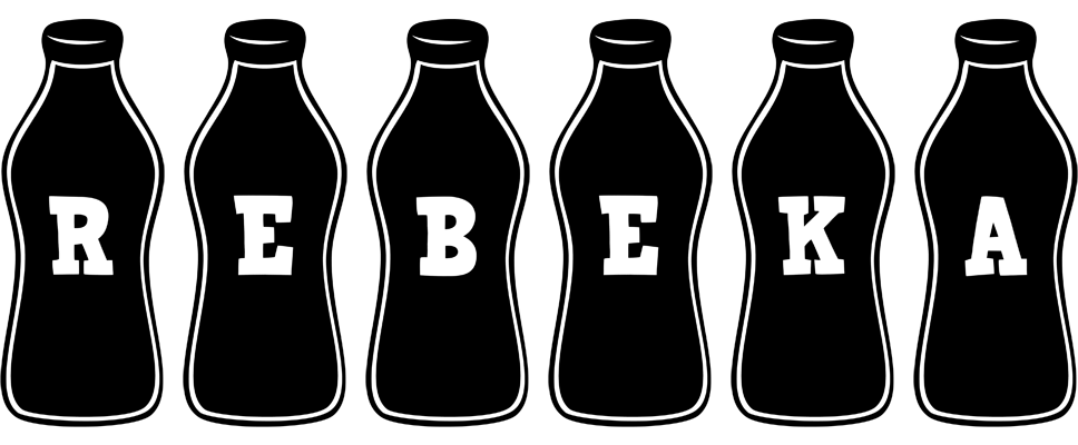 Rebeka bottle logo