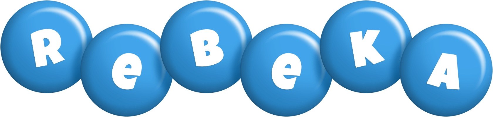 Rebeka candy-blue logo