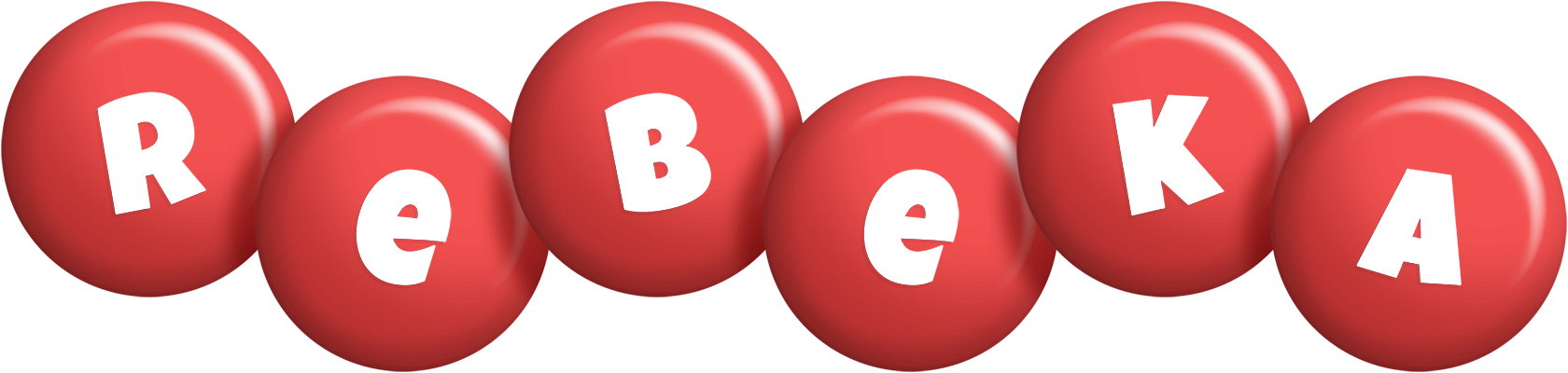 Rebeka candy-red logo