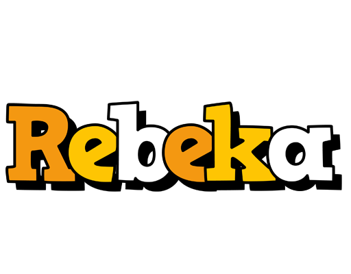 Rebeka cartoon logo