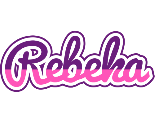 Rebeka cheerful logo