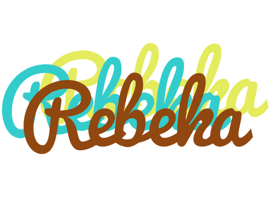 Rebeka cupcake logo