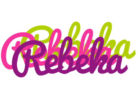 Rebeka flowers logo