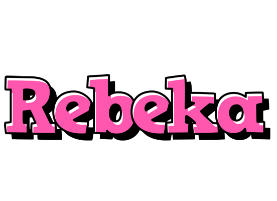 Rebeka girlish logo