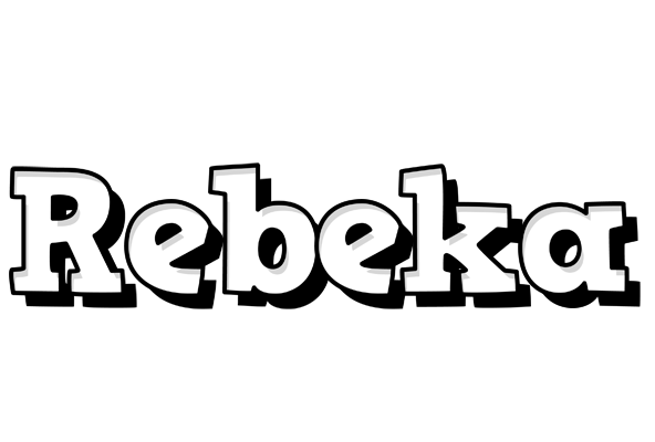 Rebeka snowing logo