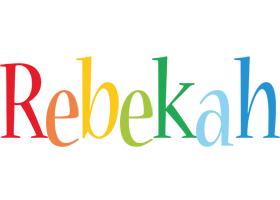 Rebekah birthday logo