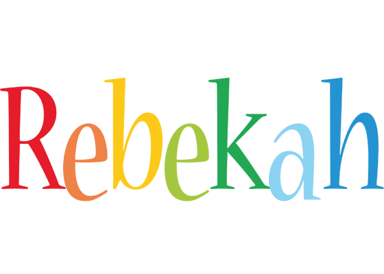 Rebekah birthday logo