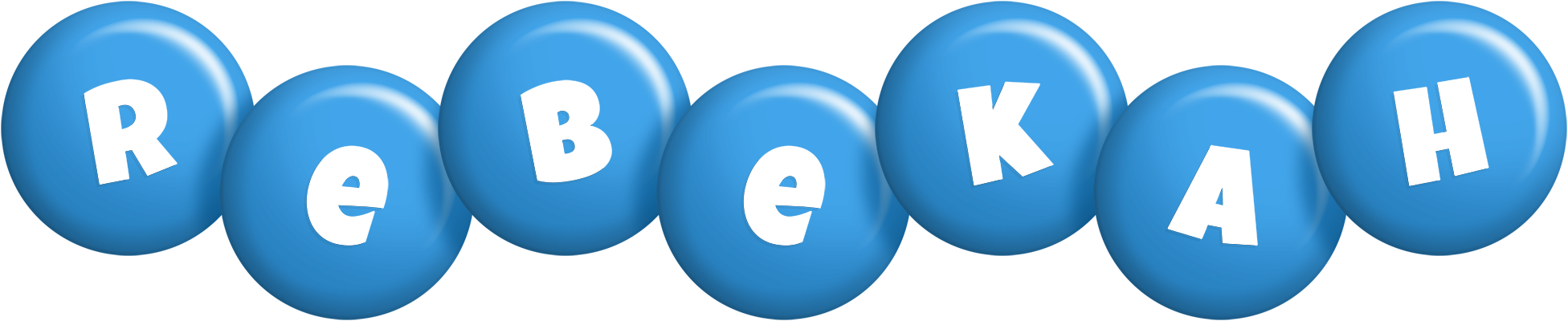 Rebekah candy-blue logo
