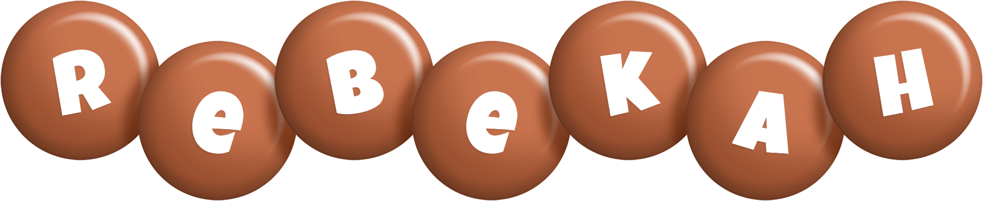 Rebekah candy-brown logo