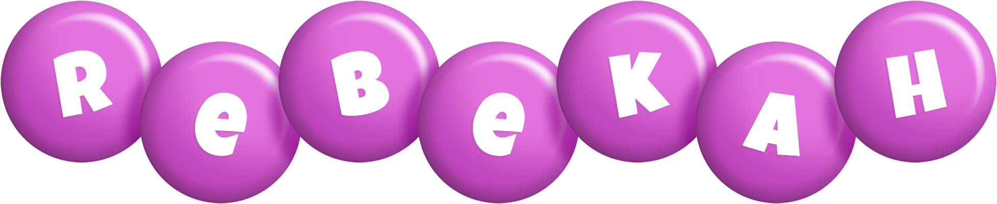 Rebekah candy-purple logo