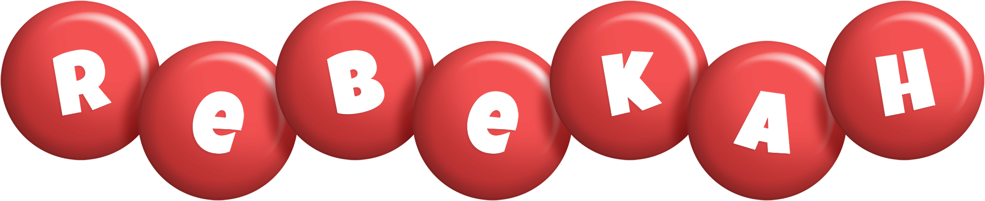 Rebekah candy-red logo