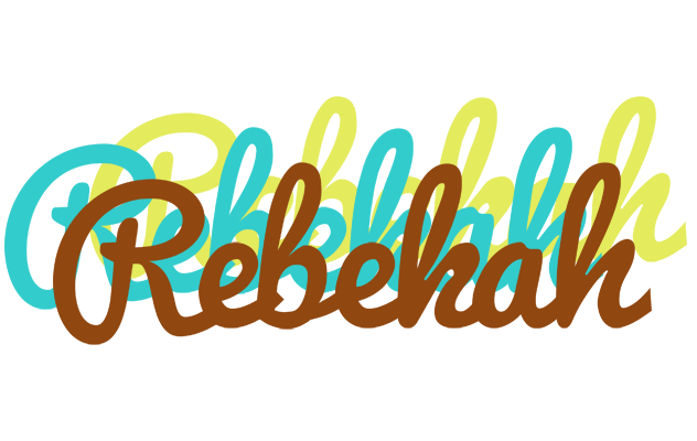 Rebekah cupcake logo