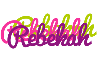 Rebekah flowers logo