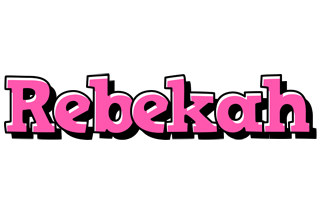 Rebekah girlish logo