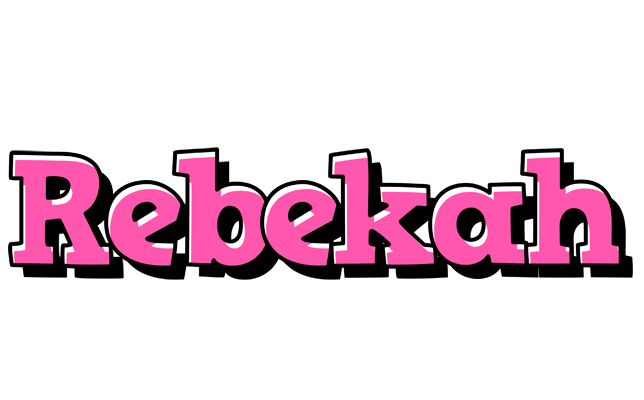 Rebekah girlish logo
