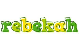 Rebekah juice logo