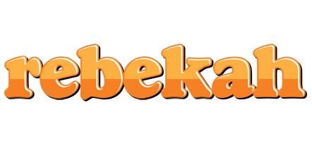 Rebekah orange logo