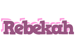 Rebekah relaxing logo