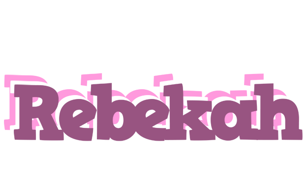 Rebekah relaxing logo