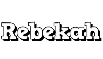 Rebekah snowing logo