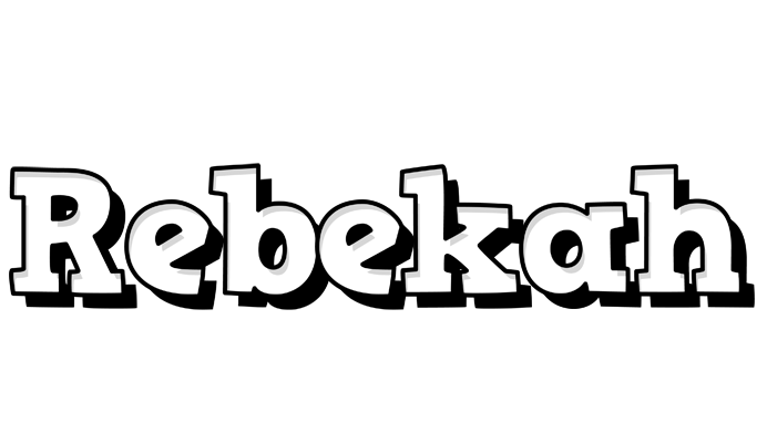 Rebekah snowing logo