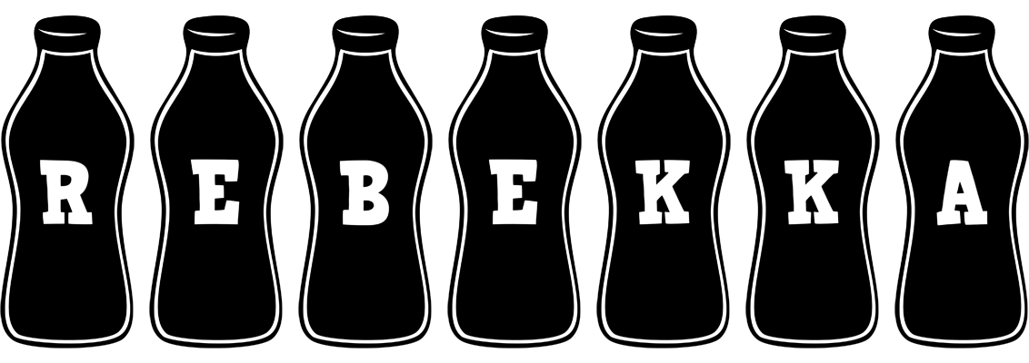 Rebekka bottle logo