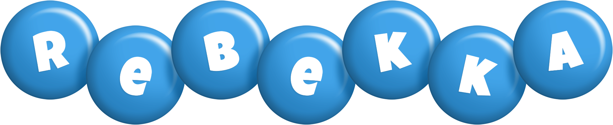 Rebekka candy-blue logo