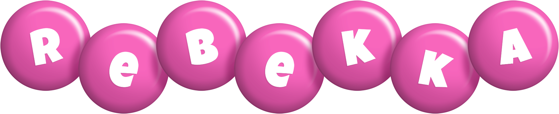 Rebekka candy-pink logo