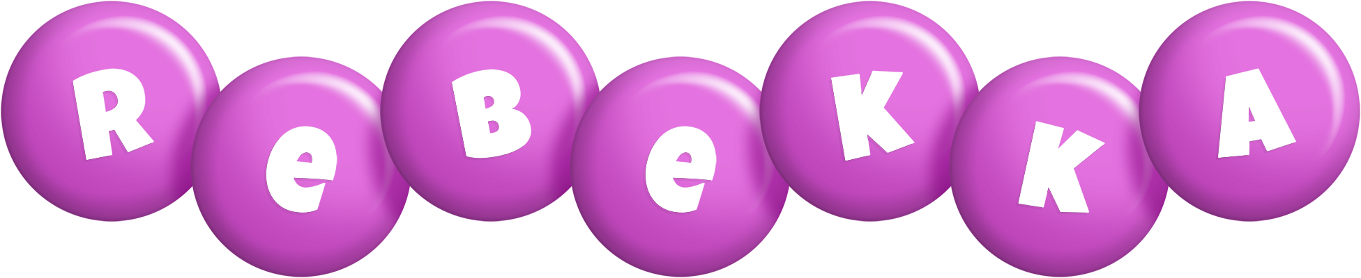 Rebekka candy-purple logo