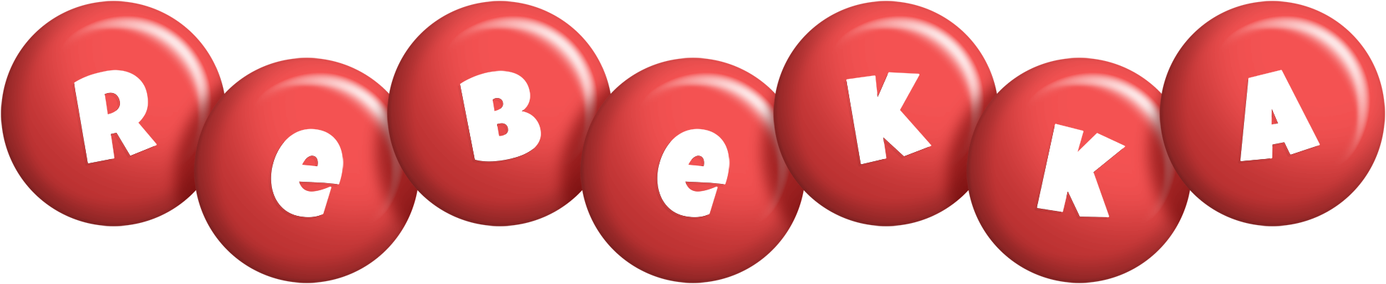 Rebekka candy-red logo