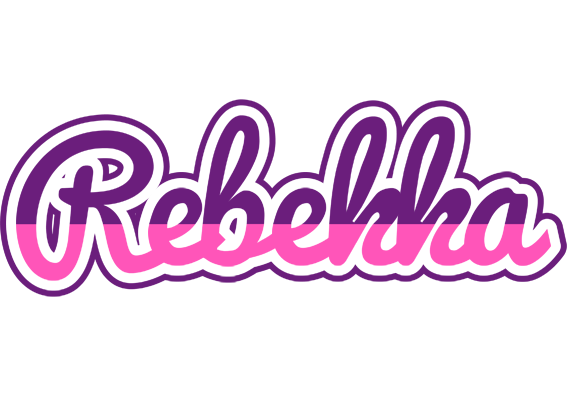 Rebekka cheerful logo